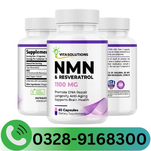 Vita Solutions NMN 1100mg Supplement In Pakistan