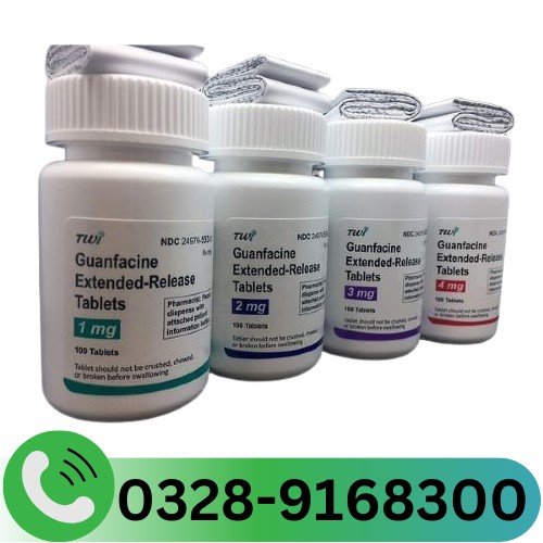 Guanfacine 3mg MR Tablets In Pakistan