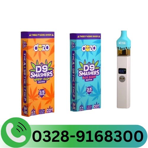Dozo D9 Smashers THC A Disposable 3.5g in Pakistan