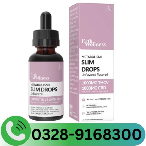 Metabolism Slim Drops 1000mg THC 1000mg CBD Drops in Pakistan