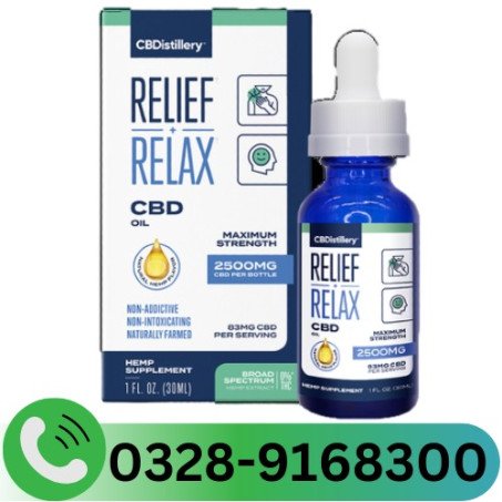CBDistillery Broad Spectrum CBD Oil in Pakistan
